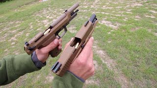 Glock 19X vs Beretta M9A3 [upl. by Oidale713]