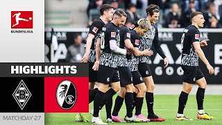 Mgladbach vs Freiburg 03 Highlights  La Liga  20232024 [upl. by Kluge]