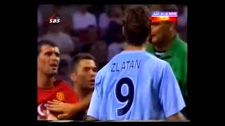 Roy Keane and Beckham confronts Zlatan Ibrahimović mostly Beckham [upl. by Brout]