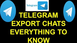 How to Export Chats on Telegram  How to Download Everything From Telegram to Local Storage [upl. by Fulvia]