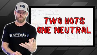 Neutral Imbalance in Multiwire Branch Circuits Two Hots One Neutral [upl. by Ita]