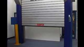 saraLBS  High Speed Roller Shutter Door [upl. by Nesto]