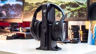 Sennheiser RS 165 Wireless HiFi Headphones Review  Perfect for home audio [upl. by Godewyn]