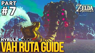 Zelda Breath of the Wild  Vah Ruta Divine Beast Walkthrough  Part 7 [upl. by Franzen596]