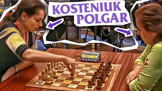 Kosteniuk beats Judit Polgar [upl. by Eserehs]