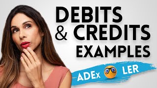 PROPERLY Record Debits and Credits with Examples EASIEST Method [upl. by Llyrad654]