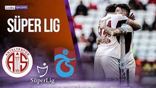 Antalayaspor vs Trabzonspor SüperLig1 HIGHLIGHTS  011424  beIN SPORTS USA [upl. by Annor]