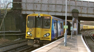 Half an Hour at 216  Birkenhead North Station 1022017  Class 507 508 terminus [upl. by Casady]