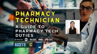 Pharmacy Technician A Guide to Pharmacy Tech Duties [upl. by Chicoine]