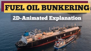 Fuel Oil Bunkering Explained 2D Animation  Garish Jerome  HIMT [upl. by Ahsinhoj]