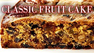 Professional Baker Teaches You How To Make FRUIT CAKE [upl. by Bois]