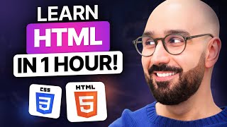 HTML Tutorial for Beginners HTML Crash Course [upl. by Nnylyar851]