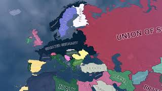 WW2 In 30 Seconds Using HOI4 [upl. by Nerita]