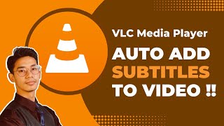 Permanently Add Subtitles To a Video using VLC Media Player [upl. by Eddy363]