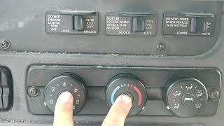 How to reset your AC in your freightliner [upl. by Alegnatal]