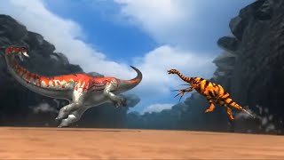 Therizinosaurus vs Alamosaurus RESOUNDED [upl. by Cesaro]