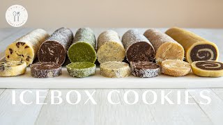 サクサクほろほろアイスボックスクッキーの作り方  手作りバレンタイン ice box cookies [upl. by Eal]