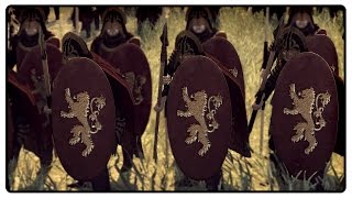 VICIOUS LANNISTER VS STARK BATTLE  Seven Kingdoms Total War Mod Gameplay [upl. by Ahgiel]