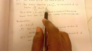 σalgebra or Sigma algebra in Measure TheoryDefinitionExamplesProperties [upl. by Kotta]