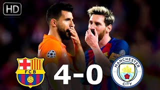 Barcelona vs Manchester City 40 All Goals amp Highlights Group Stage Champions League 20162017HD [upl. by Embry]