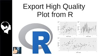 How to Export High Quality Image from R [upl. by Leona]