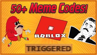 50 Roblox Meme CodesIDs 2020 [upl. by Mastic]