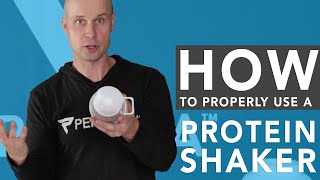 How to Properly use a protein shaker bottle 2024 [upl. by Kluge]