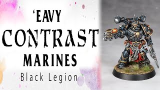 Eavy Contrast Marines  Black Legion [upl. by Aeuhsoj]