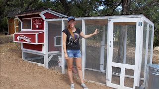 How To Build A Chicken Coop Run  DIY [upl. by Merola157]