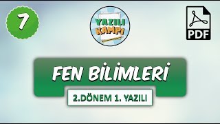 7Sınıf Fen Bilimleri  2Dönem 1Yazılıya Hazırlık [upl. by Fortin482]