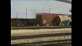 Original Upload  Derailing Conrail Train in 1994 [upl. by Worth74]