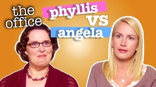 Phyllis Vs Angela  The Office US [upl. by Drake]