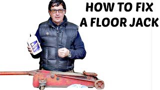 How To Fix A Floor Jack Like A Pro [upl. by Boleyn]