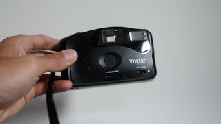 How to quickly test a point and shoot film camera Vivitar T330 [upl. by Prudence276]