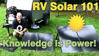 RV Solar 101  Everything a Beginner Needs to Know [upl. by Autry237]