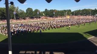 Scotland The Brave 1400 pipers and drummers [upl. by Ennaul]