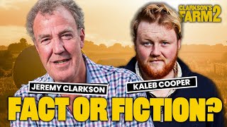 Clarksons Farm S3 HILARIOUS Interview With Jeremy Clarkson amp Kaleb Cooper 😂 Clarksons Farm S3 [upl. by Monteith8]