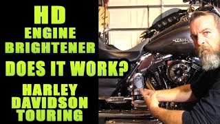 Harley Davidson Engine Brightener DOES IT WORK [upl. by Hebrew663]