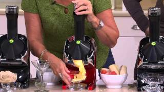 Yonanas Elite Frozen Treat Maker with Recipe Book with Jennifer Coffey [upl. by Maureene]