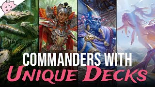 Commanders with Unique Decks  Unexpected Build  Underrated  EDH  Commander  Magic the Gathering [upl. by Llewkcor243]