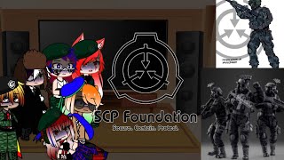 countryhumans react to the SCP Foundation part 1 reupload [upl. by Haas532]