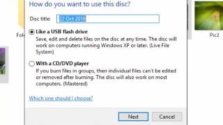 How to Burn Photos to a CD or DVD in Windows 10 [upl. by Petras]