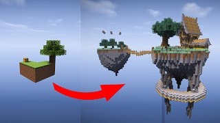 Skyblock Timelapse V [upl. by Cherish]