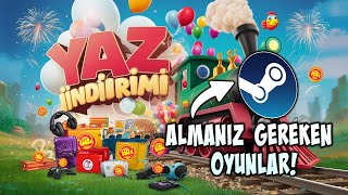 Steam Yaz İndirimlerinde Kaçırmamanız Gereken Oyunlar [upl. by Ahsiemaj97]