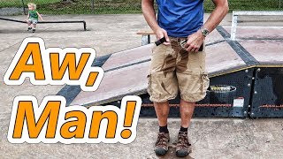 I PEED ON THE SKATE PARK [upl. by Bruyn]