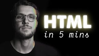 HTML in 5 minutes [upl. by Nohsed342]