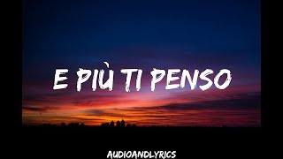 Andrea Bocelli amp Ariana Grande  E Più Ti Penso Lyrics [upl. by Maible691]