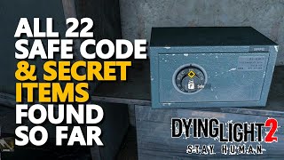 All Safe Code Dying Light 2 [upl. by Semela]