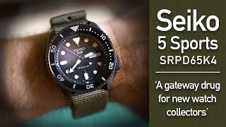 Seiko 5 Sports  SRPD65K4  A gateway drug into watch collecting [upl. by Jarrow288]