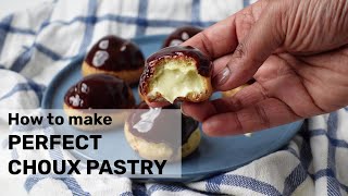 How to make Perfect Choux Pastry [upl. by Noret249]